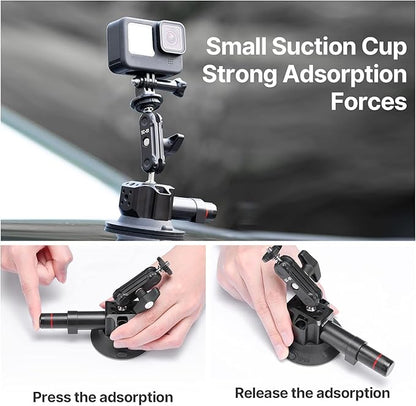 Suction Cup Mount for Action Cameras iPhone