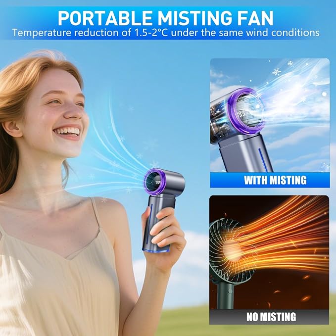 Portable Misting Fan