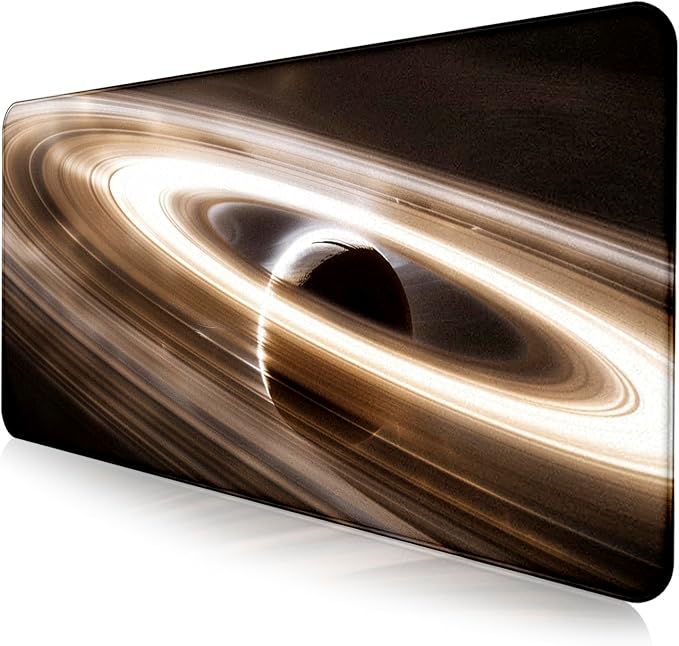 Extra Large Space Earth Table Mat, Dirt Resistant Creative Milky Way Table Mat