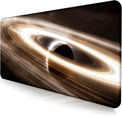 Extra Large Space Earth Table Mat, Dirt Resistant Creative Milky Way Table Mat