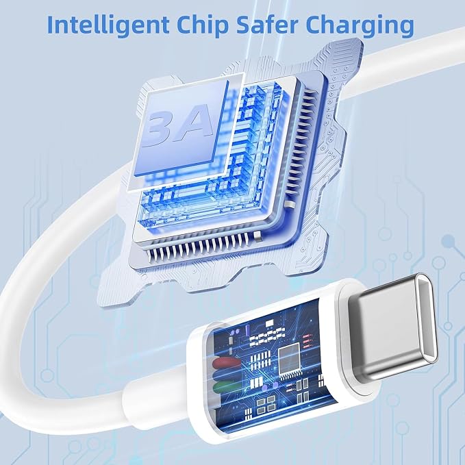 iPhone 15 16 Charger Fast Charging, Extra Long 10FT USB C to USB C Cable 20W