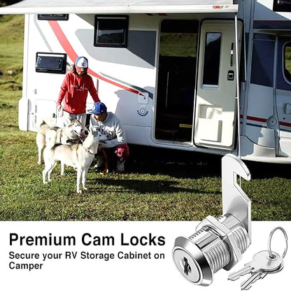 Cam Locks Keyed Alike, Secure File Drawer Mailbox RV Storage Replacement Set