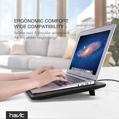 Havit HV-F2056 15.6-17 Inch Laptop Cooler Cooling Pad