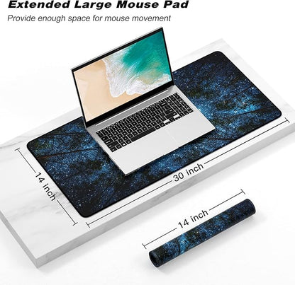 Extended Gaming Mouse Pad, XXL Large Mouse Mat 30 x 14 Inch, Big Computer