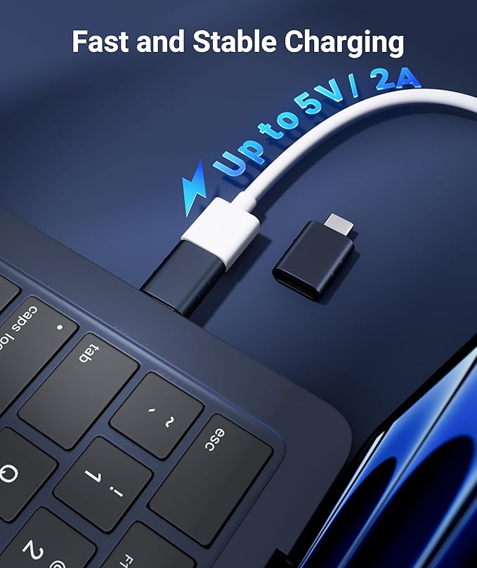 Syntech USB C to USB Adapter Pack of 2 USB C Male to USB3 Female Adapter