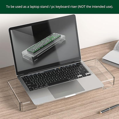 Acrylic Computer Keyboard Cover, Mechanical Keyboard Dust Cover PC Keyboard Cat