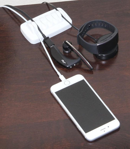 Heaviest Cable Organizer on The Market! Compact and Weighted Desktop Cord