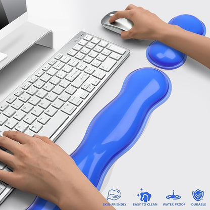 Gel Keyboard and Mouse Wrist Rest, Cute Wrist Support and Arm Support Keyboard