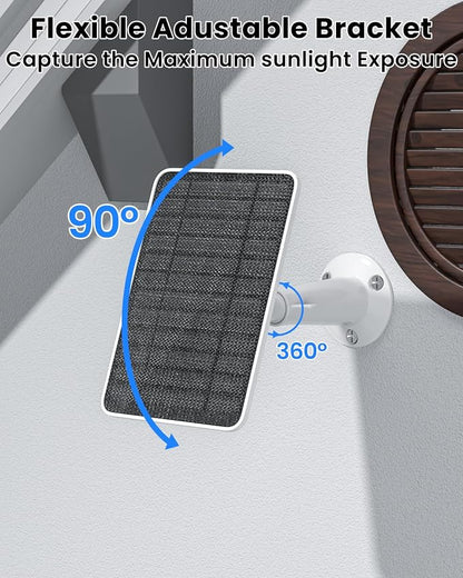 5W Solar Panel Charger Compatible