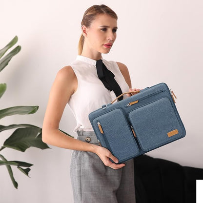 MOSISO 360 Protective Laptop Shoulder Bag, 17-17.3 inch Computer Bag Compatible
