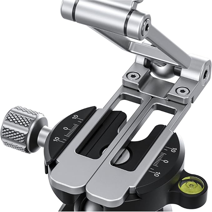 LEOFOTO PS-4 Silver Ultra Compact & Lightweight Smartphone Clamp / Holder /