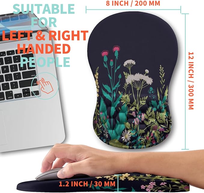 Ergonomic Mouse Pad Wrist Support