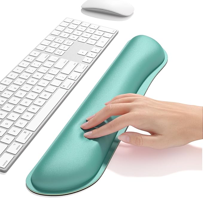 Dapesuom Enlarge Keyboard Wrist Rest Pad, Cute Memory Foam Wrist Rest