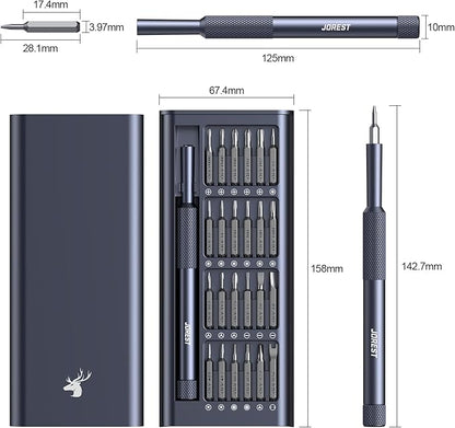 JOREST 25-IN-1 Precision Screwdriver Set, Mini Repair Tool Kit