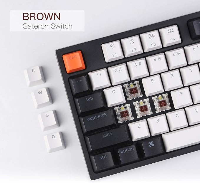 Keychron C2 Full Size 104 Keys USB Type-C Wired Mechanical Gaming Keyboard