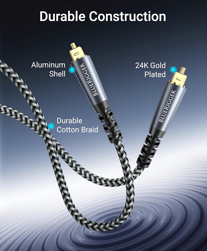BlueRigger Digital Optical Audio Cable