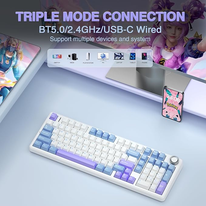 AULA F99 Pro Wireless Mechanical Keyboard