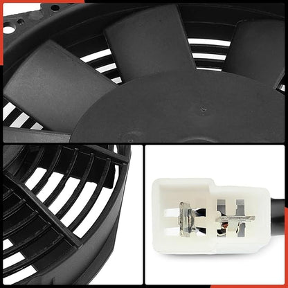 A-Premium 7.5'' 7.5 inch Slim Fan Pull Universal Electric Radiator Cooling Fan