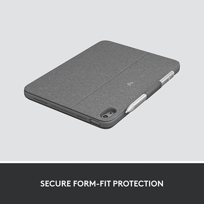 Logitech Combo Touch iPad 10th Gen Case, Detachable Keyboard, Large Precision