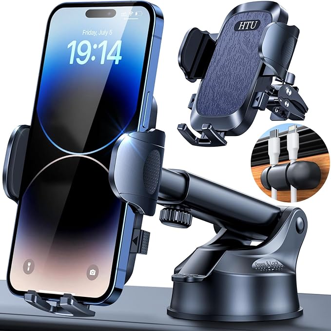 2025 Ultimate Car Phone Mount【98+LBS Strongest Suction & Military-Grade】【Patent