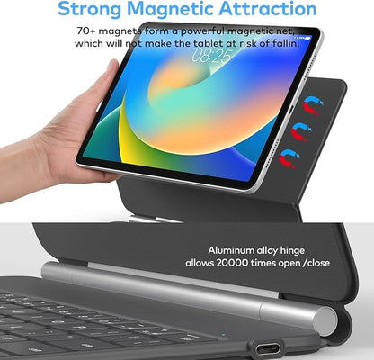 Keyboard Case for iPad 10th Generation 2022 & 11th – Magic-Style Keyboard