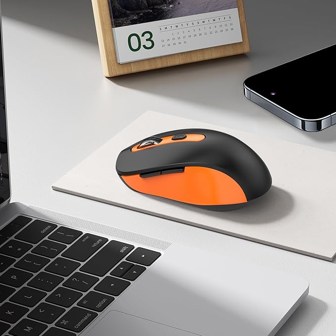 Wireless Mouse for Laptop, Chromebook, Silent Mouse