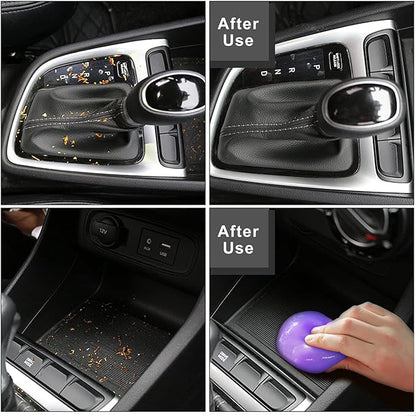 TICARVE 2Pack Cleaning Gel for Car Putty Car Vent Cleaner Cleaning Putty Gel