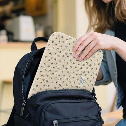 Puffy Laptop Sleeve 13-15.6 Inch Cute Quilted Laptop Protective Case Padded