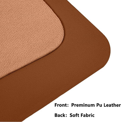 PU Leather Desk Pad Protector Gaming Mouse Pad Non Slip Desk Mat