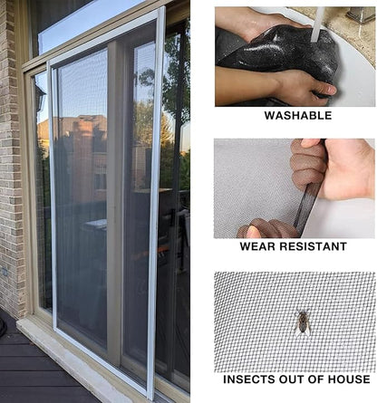 48inch*100ft Window Screens Replacement, Cuttable Fiberglass Roll Screens Door