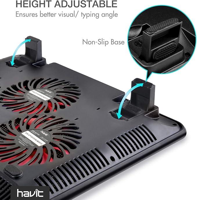 Havit HV-F2056 15.6-17 Inch Laptop Cooler Cooling Pad