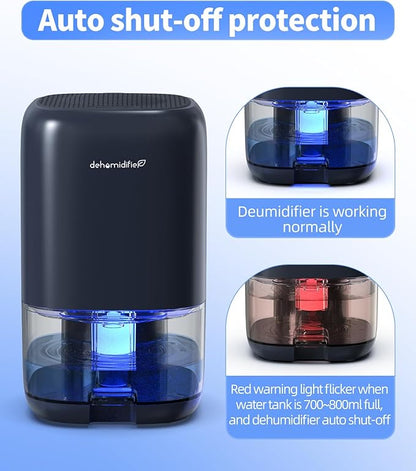 TABYIK Dehumidifier, 35 OZ Small Dehumidifiers