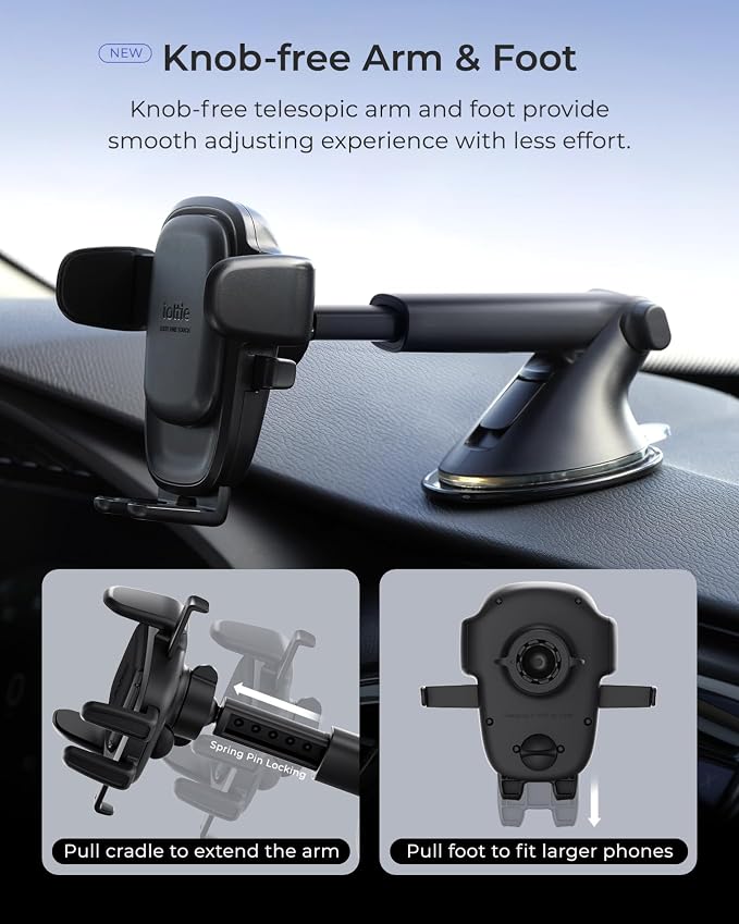 iOttie Easy One Touch Advanced Universal Car Mount Dashboard & Windshield