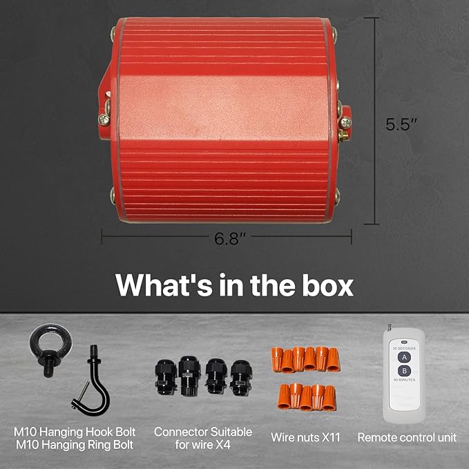 HYPERLITE 40W LED Emergency Driver, UFO LED High Bay Light Battery Backup Driver