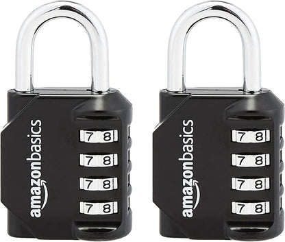 Amazon Basics 4-Digit Combination Lock