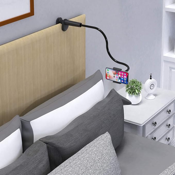 Phone Holder Bed Gooseneck Mount