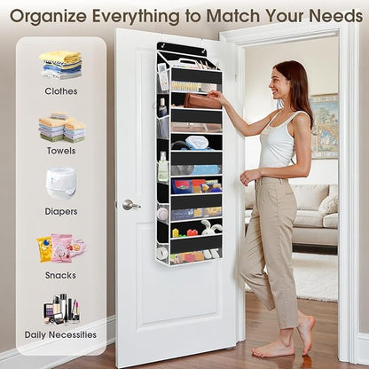 2 Pack Over The Door Organizer, Hanging Storage Organizer