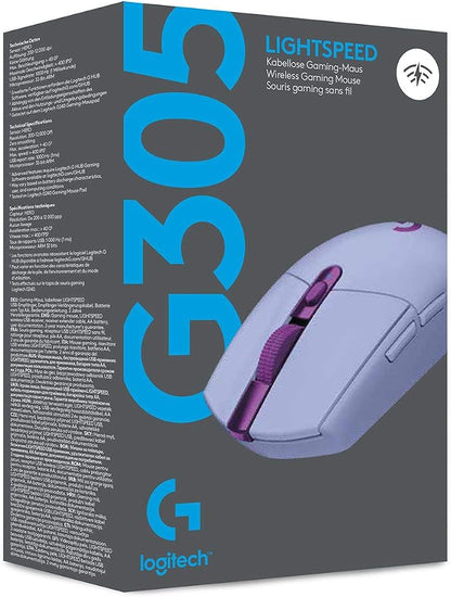 Logitech G305 LIGHTSPEED Wireless Gaming Mouse, Hero 12K Sensor, 000 DPI