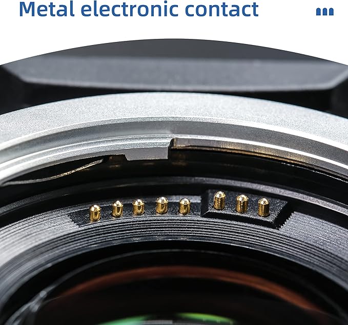 VILTROX EF-EOS M2 Auto Focus Lens Adapter 0.71x Reducer Speed Booster