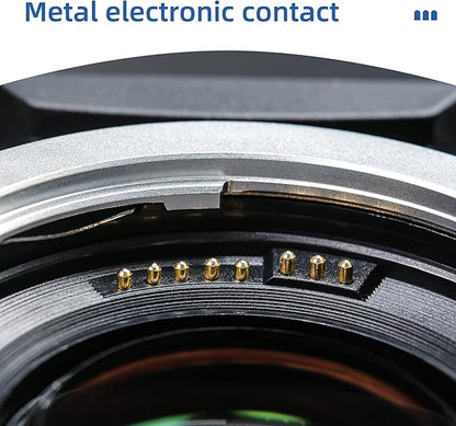 VILTROX EF-EOS M2 Auto Focus Lens Adapter 0.71x Reducer Speed Booster