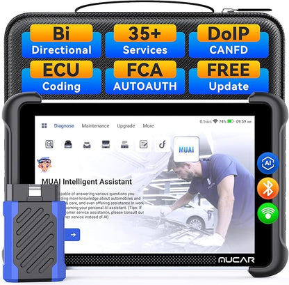 MUCAR 892BT AI-Assisted Bidirectional Scan Tool, Full System OBD2 Scanner