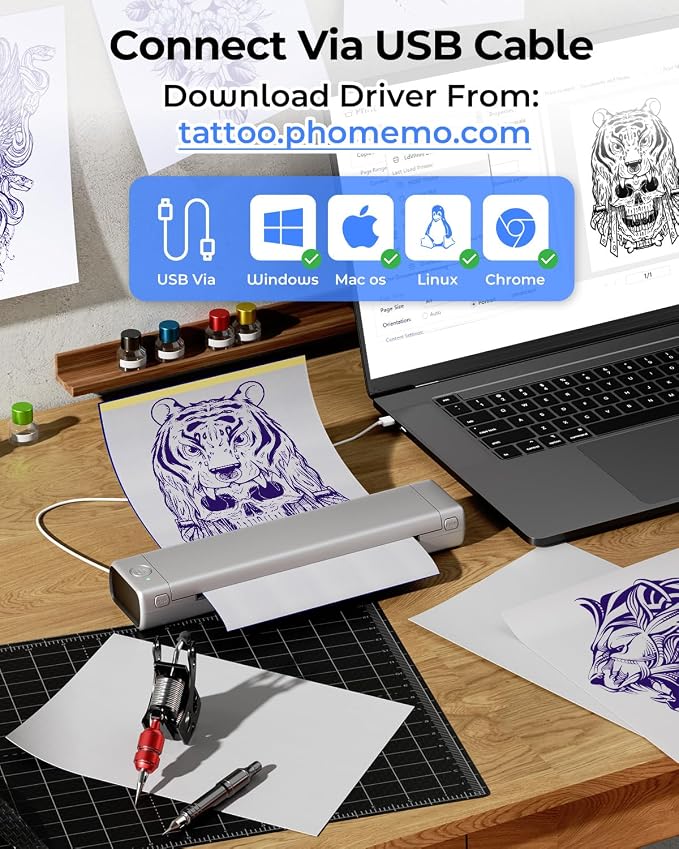 Phomemo Inkless Portable Printer