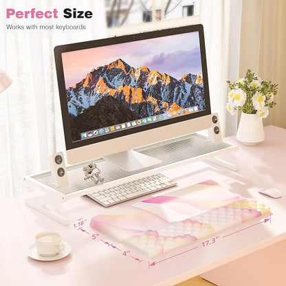 Ospelelf Keyboard Wrist Rest Comfortable Ergonomic Keyboard Stand Riser Holder