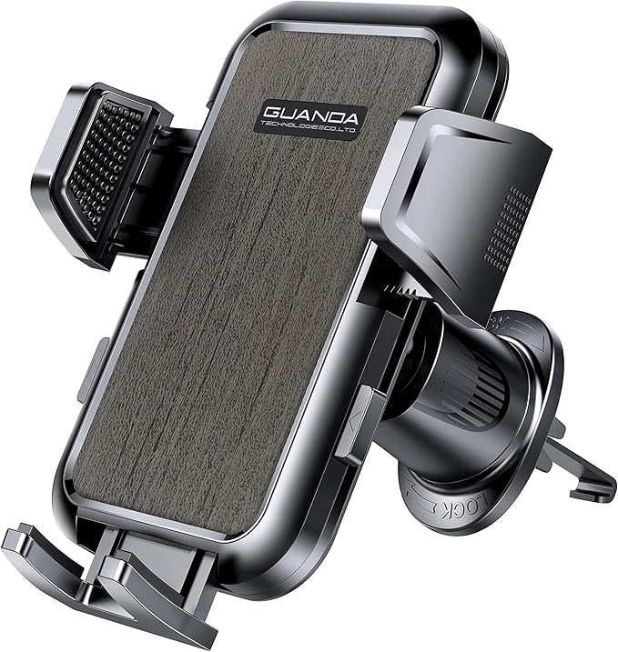 Car Phone Holder Mount for Air Vent, 360° Adjustable Vent Clip, Compatible