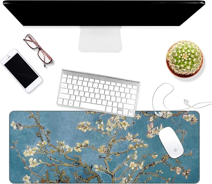 Dynippy Thin Extended Gaming Mouse Pad （31.5 * 11.8 * 0.08 inch）