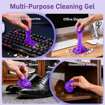 Car Cleaning Gel Reusable 2Pack
