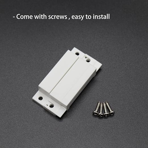 Magnetic Reed Switch NC NO COM Surface Mount Wired Door Window Contact Sensor