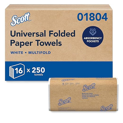 Scott Professional Universal Multifold Paper Towels, Absorbency Pockets