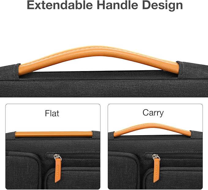MOSISO 360 Protective Laptop Case 13 inch, 13 inch Laptop Sleeve Compatible
