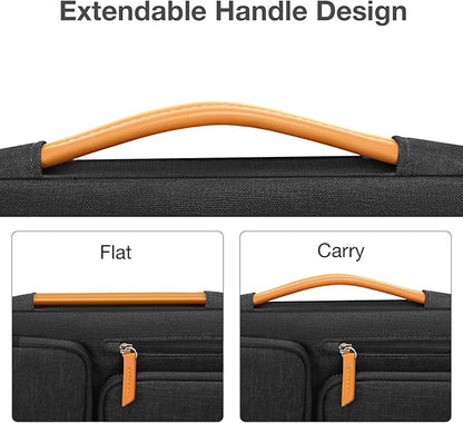 MOSISO 360 Protective Laptop Case 13 inch, 13 inch Laptop Sleeve Compatible